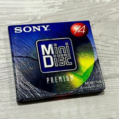 Sony Mini Disc Premium 74 Sealed Recordable MD - MDW-74B