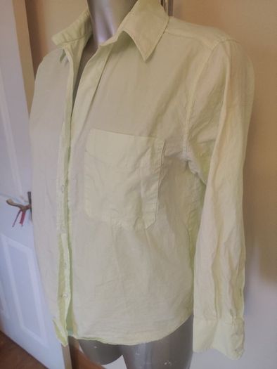 Zara lime shirt size XS UK8 Postage included