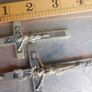 Antique Nuns Crucifix Skull Crossbones 5'' And 3,5" Image 10