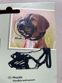 dog Muzzle Teixie Flex size M/L New