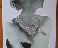 Art deco style print
