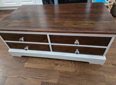 solid wood coffee table, price reduced to sell