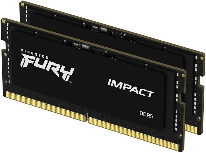 Kingston Fury Impact 32GB (2 x 16GB) 6000MT/s DDR5 CL38 Laptop Gaming Memory