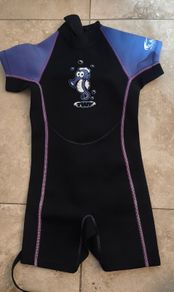 Toddler wet suit