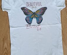 Age 10/11 - Lovely Butterfly Detail - Great Condition