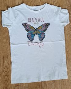 Age 10/11 - Lovely Butterfly Detail - Great Condition