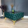Chester coffee table with glass Image 4