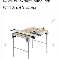 MFT festool table