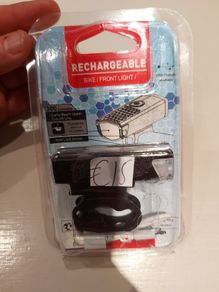 Waterproof Bicycle Front Light USB Rechargeable