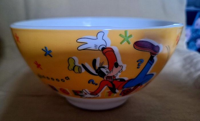 Rare Disney Dingo Bowls