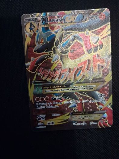 Pokemon Card : Mega Lucario ex 55a