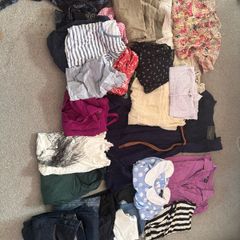 Selection of maternity clothes