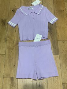 Co-ords set Top& shorts new