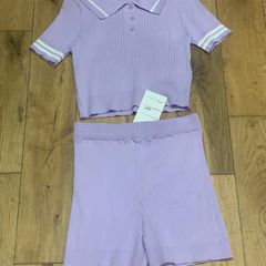 Co-ords set Top& shorts new