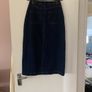 denim midi skirt Seasalt Cornwall Image 7