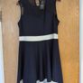 Quiz Navy Sleeveless Dress. Size. 18 (16).  B.N.W.T. Image 2