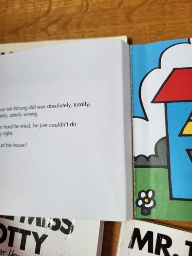 Little Miss and Little Mr Men books