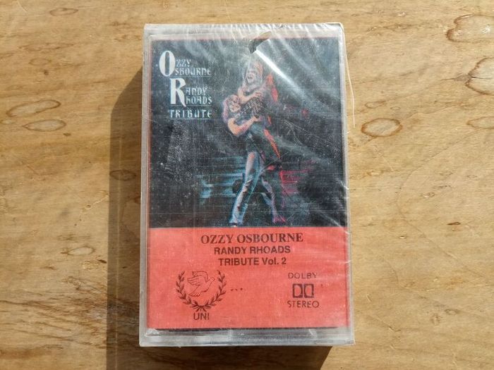 Sealed Ozzy Osbourne Randy Rhoads vol.2 Cassette Tape