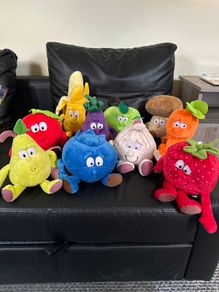 Vegetable & Fruits soft toys in perfect condition!