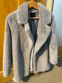 New look, Fur Coat, size 8