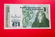 Ireland  1 Pound  12 / 4 / 1989  ( Uncirculated ) Pick 70