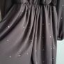 NEXT black chiffon layered playsuit with diamante detail Sz 6UK (Fit 8UK) - Bnwt Rrp 63 Image 9