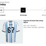 Customised Argentina Fifa'26 Jersey Image 4