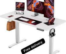 Electric Standing Desk Height Adjustable 120 x 60cm