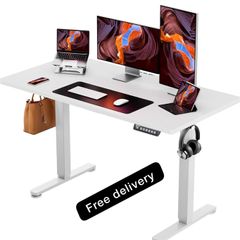 Electric Standing Desk Height Adjustable 120 x 60cm