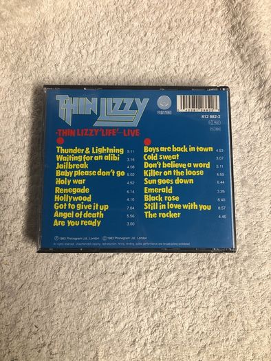 Thin Lizzy Life double cd