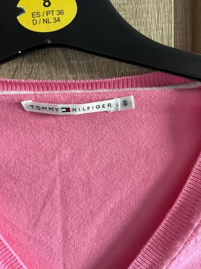 Tommy Hilfiger pink candy jumper size small