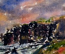 cliffs of moher watercolour