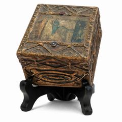 Antique Italian Florentine Gilded Wooden Box