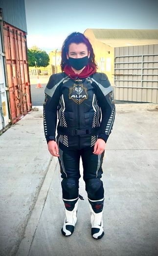 ALFA Vega 2piece Motorcycle Leather Suits - XS to 7XL
