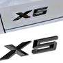 BMW x5 rear boot sticker gloss black Image 2