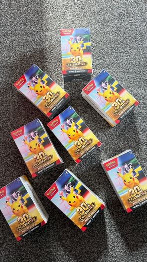Pokemon 30th anniversary booster