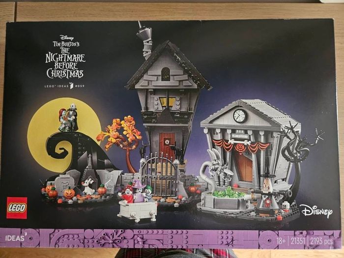 lego 21351 tim burton's nightmare before christmas