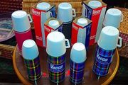 Vintage 1960's new/old stock Vacco flasks