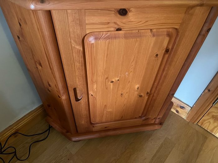 Solid wood unit