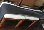 Gunmetal grey curtains x4