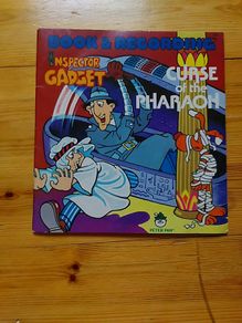 Inspector Gadget 'Curse of the Pharaoh' - book and recording