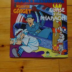 Inspector Gadget 'Curse of the Pharaoh' - book and recording