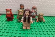Lego Star Wars Minifigure 10236 Ewok Figures Ewoks Rebel Fighter and Rare Princess Leia and Teebo