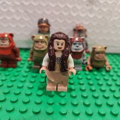 Lego Star Wars Minifigure 10236 Ewok Figures Ewoks Rebel Fighter and Rare Princess Leia and Teebo