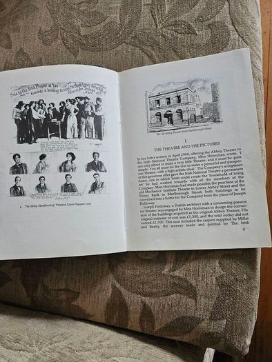Pictures At The Abbey. The Collection Of The Irish National Theatre. By Lennox Robinson & Michael O' Haodha. First Edition Paperback In Good Condition.  See Photos For Same.