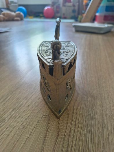 Antique brass iron