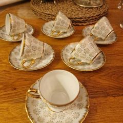 Royal Doulton coffee cups and saucers