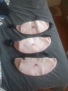 Bare belly bum bag - anti theft!