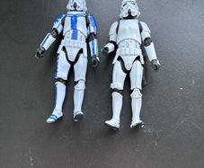 Star Wars TVC stormtrooper commander & Stormtrooper