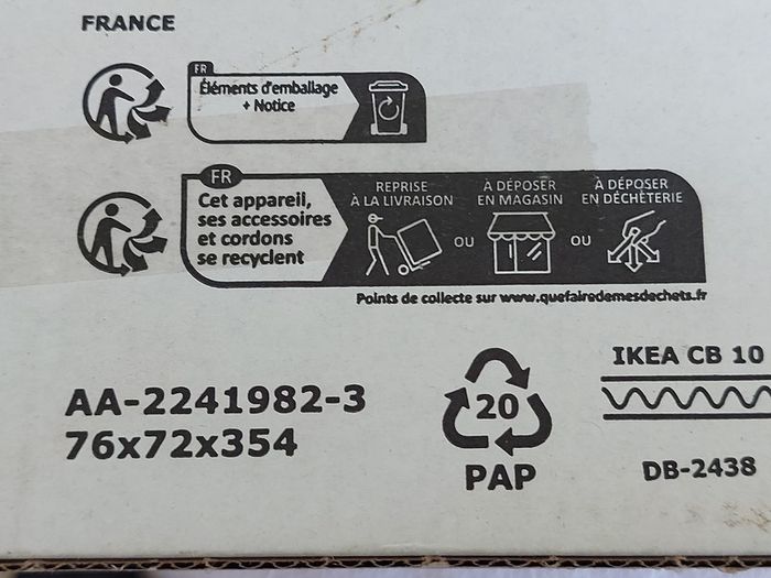 BARLAST 59 inch Floor Lamp, to be assembled, in a neat compact Box, new, never used